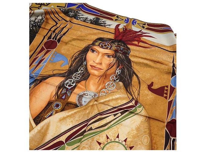 Foulard Quadrato Hermès Multicolore - vista 5