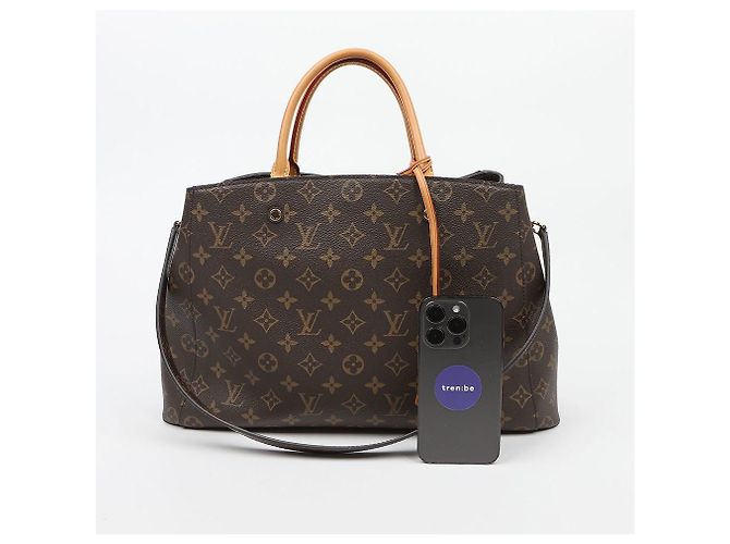 Louis Vuitton Monogram Canvas Tote Schultertasche GM - Ansicht 13