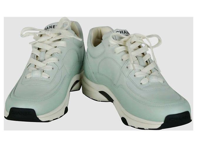 Chanel Leder-Sneaker Braun - Ansicht 2