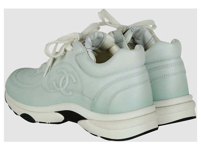 Chanel Leder-Sneaker Braun - Ansicht 3