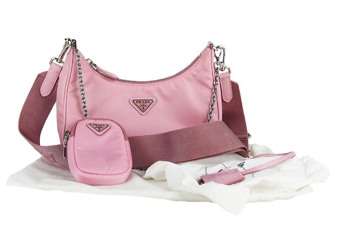 Prada Borsa a tracolla Re-edition in Re-Nylon - vista 7