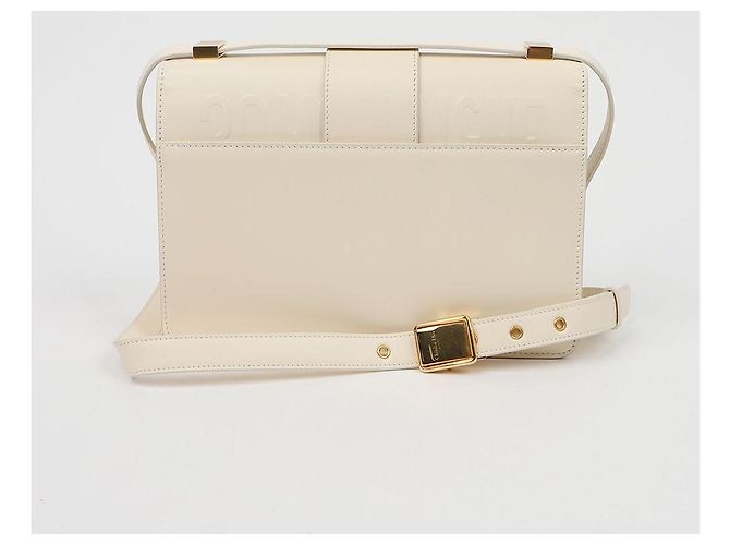 Dior Borsa a tracolla Mountain Leather Box White Gold - vista 4