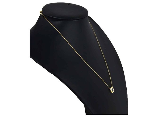 Tiffany & Co Collana Cerchio in Onice e Diamanti - vista 3