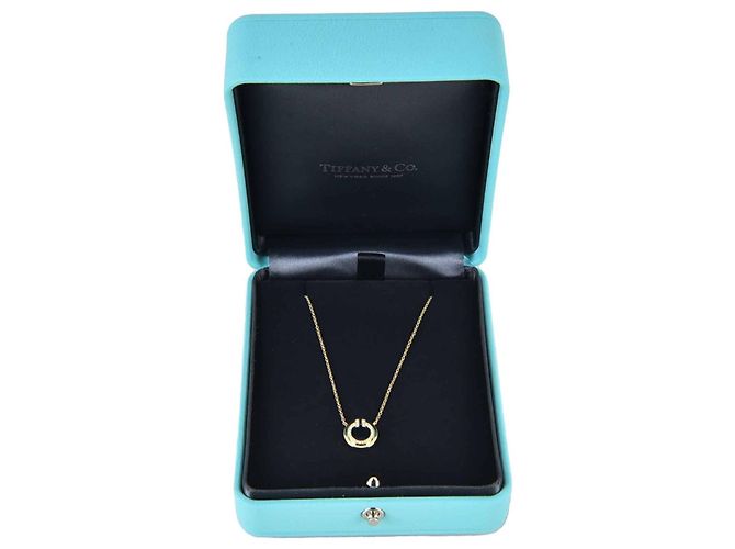Tiffany & Co Collana Cerchio in Onice e Diamanti - vista 5