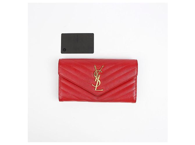 Autre Marque Portafoglio lungo con patta Monogram - vista 11
