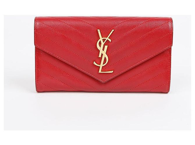 Autre Marque Portafoglio lungo con patta Monogram - vista 2