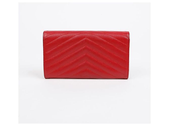 Autre Marque Portafoglio lungo con patta Monogram - vista 4