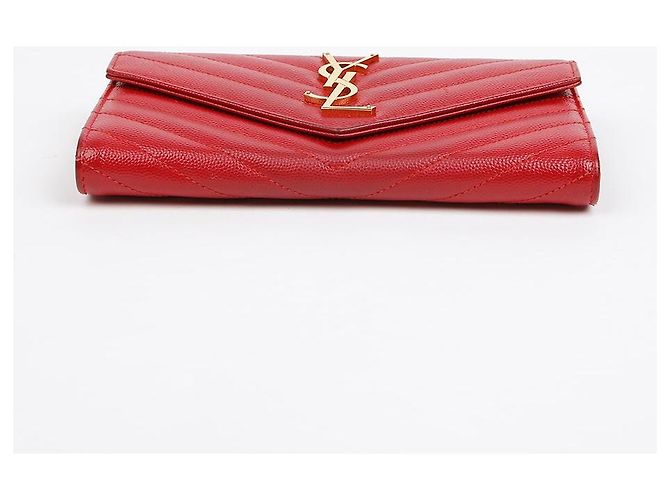 Autre Marque Portafoglio lungo con patta Monogram - vista 6