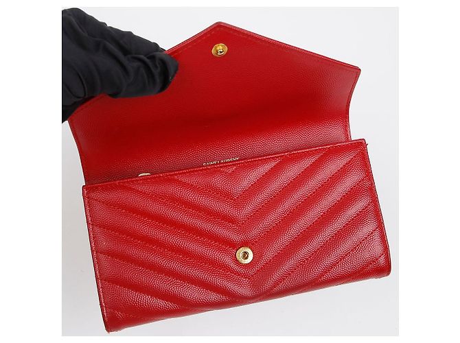 Autre Marque Portafoglio lungo con patta Monogram - vista 9
