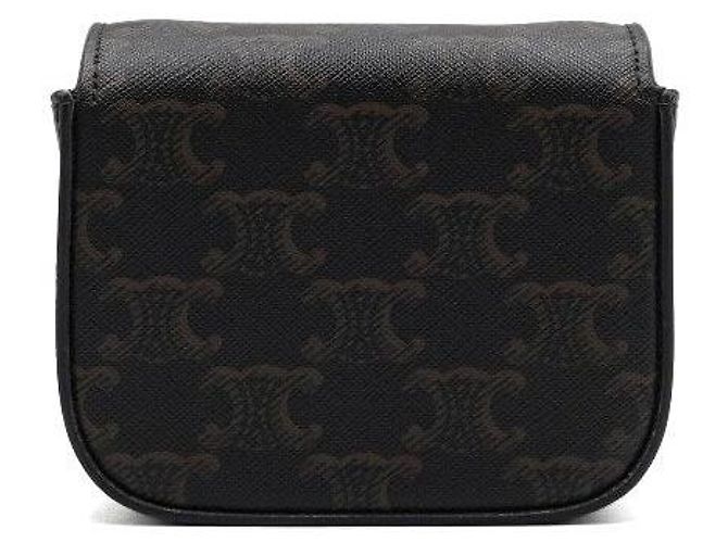 Céline Mini Clutch in Tela Triomphe - Borsa a tracolla e borsa spalla da donna - vista 5