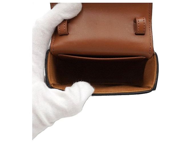 Céline Mini Clutch in Tela Triomphe - Borsa a tracolla e borsa spalla da donna - vista 6