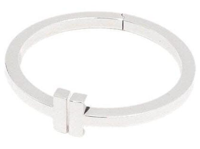 Tiffany & Co Bracciale largo quadrato in argento sterling da donna - vista 2