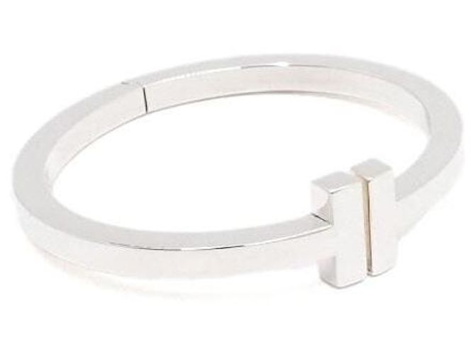 Tiffany & Co Bracciale largo quadrato in argento sterling da donna - vista 3