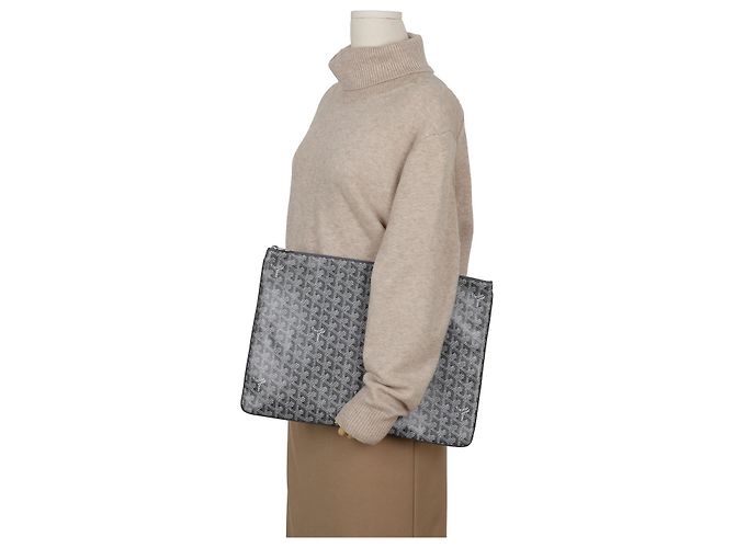 Goyard Sena GM Clutch Special Grey - vista 10