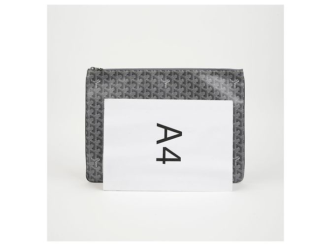 Goyard Sena GM Clutch Special Grey - vista 8
