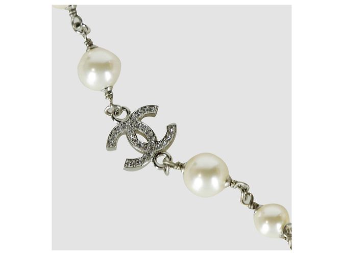 Collana lunga di perle Chanel - vista 3