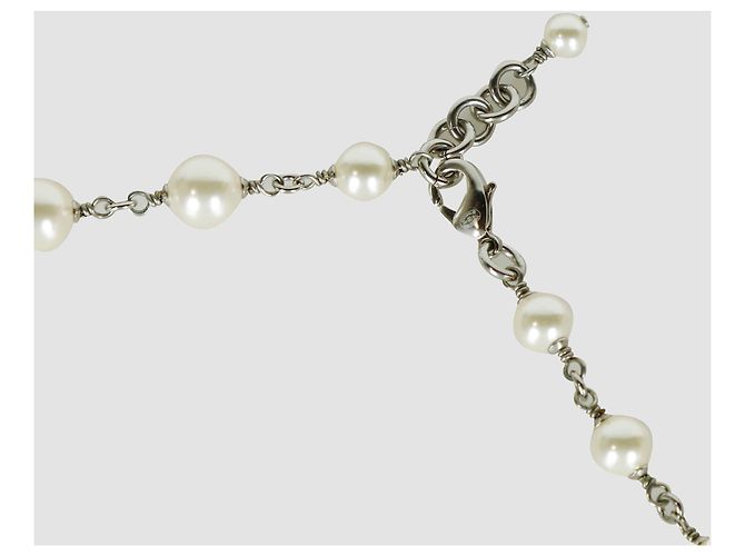 Collana lunga di perle Chanel - vista 4