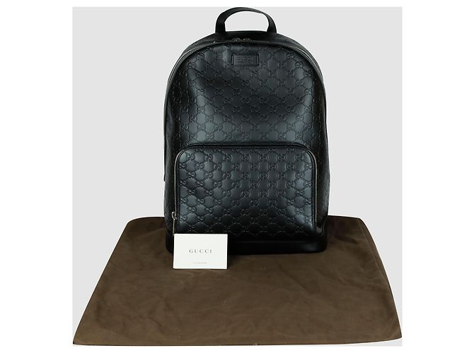 Gucci Lederrucksack Braun - Ansicht 6
