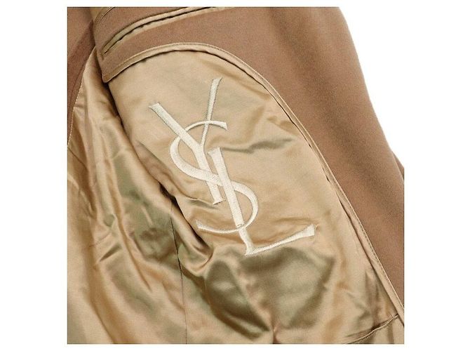 Autre Marque Abrigo oversized de lana beige para mujer - vista 6
