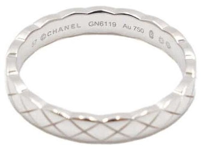 Chanel Mini Quilted Ring in Weißgold - Ansicht 3