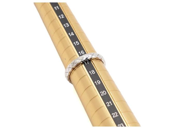 Chanel Mini Quilted Ring in Weißgold - Ansicht 4