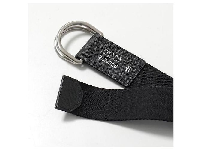 Prada (Nylon Triangle Logo D-ring Belt) - view 5