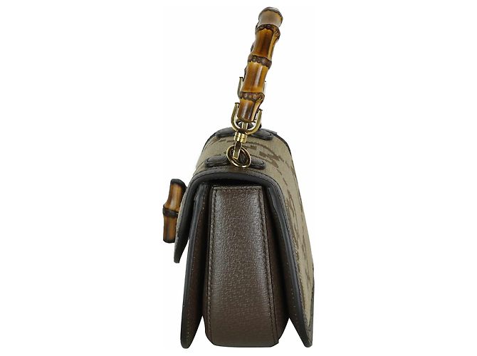 Bamboo Gucci Borsa crossbody Jumbo con manico in bambù - vista 2