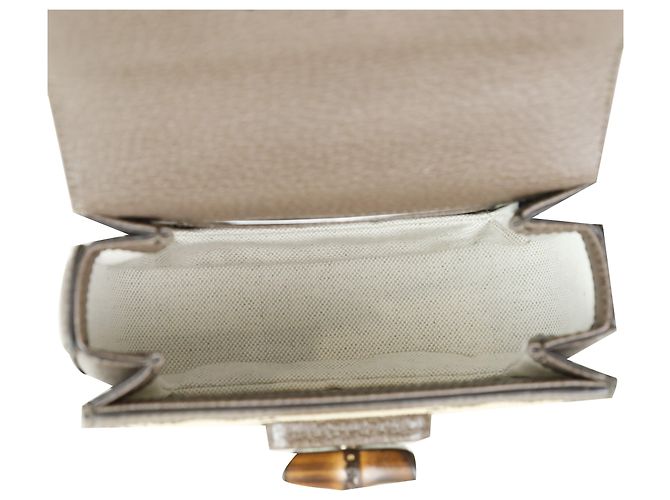 Bamboo Gucci Borsa crossbody Jumbo con manico in bambù - vista 5