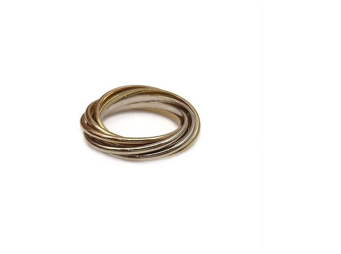 Cartier Trinity 7-Band Ring Gold - Ansicht 2