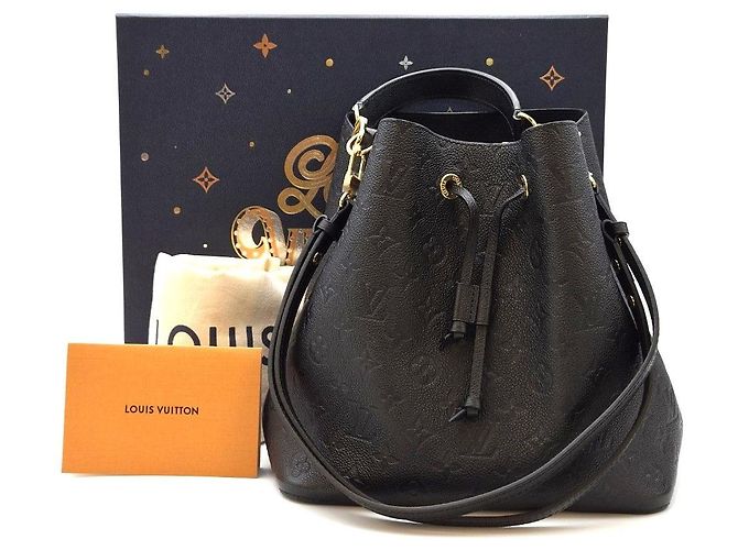 Néonoé Louis Vuitton NeoNoe MM Black Empriente Condition - vista 2