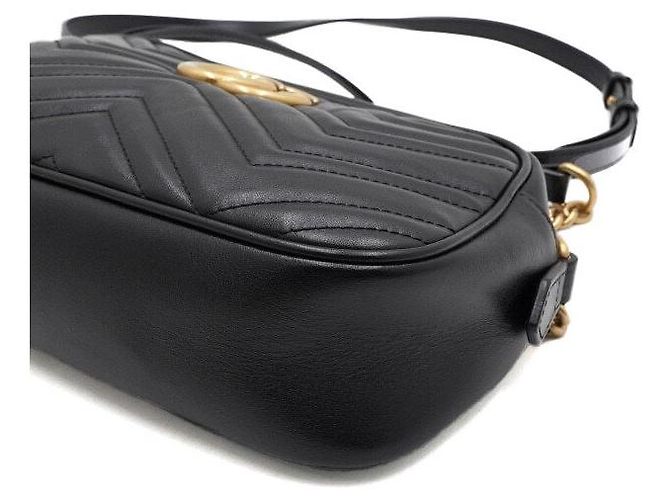 Gucci Picca borsa a spalla e crossbody Matelassé con catena - vista 7