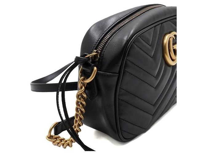 Gucci Picca borsa a spalla e crossbody Matelassé con catena - vista 9