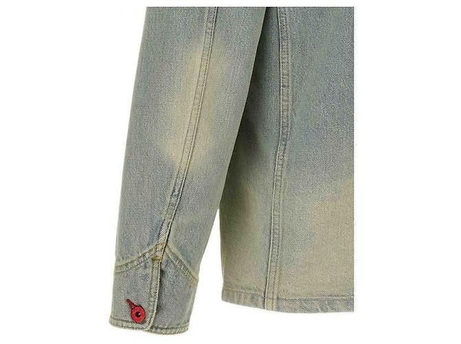 Kenzo Patch Denim Jacke Blau - Ansicht 5