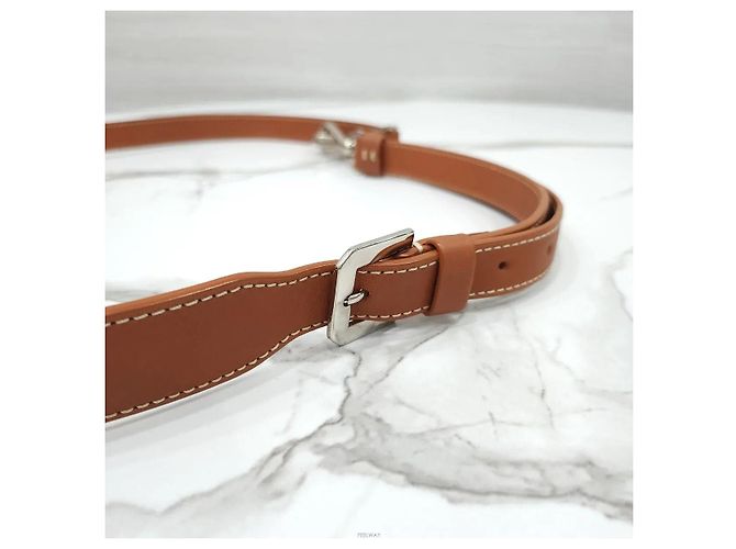 Goyard Leather Strap MM Marrone Pelle - vista 5