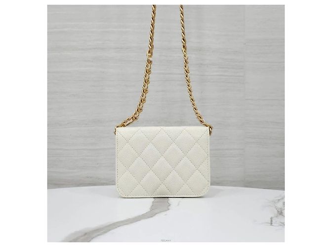 Chanel Borsa a tracolla mini Caviar Melody Chain - vista 3