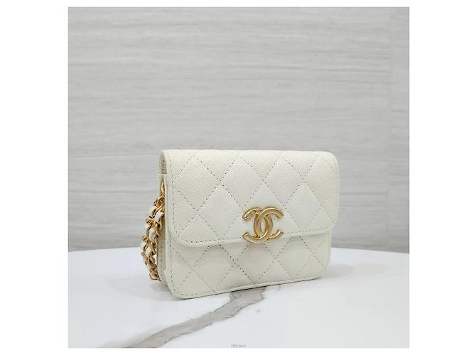 Chanel Borsa a tracolla mini Caviar Melody Chain - vista 4