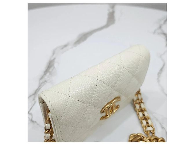 Chanel Borsa a tracolla mini Caviar Melody Chain - vista 5