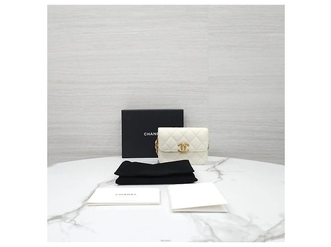 Chanel Borsa a tracolla mini Caviar Melody Chain - vista 9