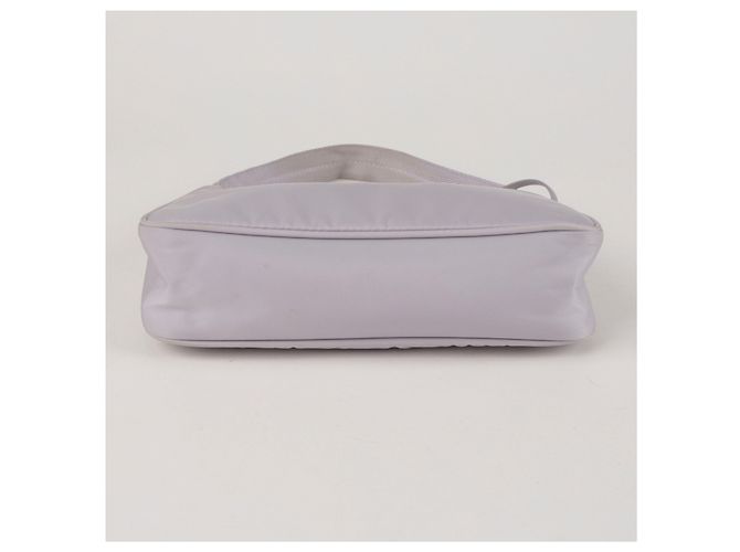 Prada Borsa Hobo Mini Re-Nylon Re-edition Wisteria - vista 10
