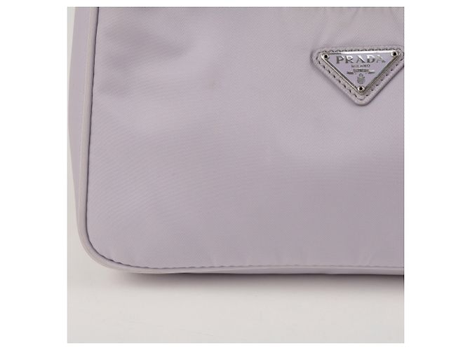 Prada Borsa Hobo Mini Re-Nylon Re-edition Wisteria - vista 4