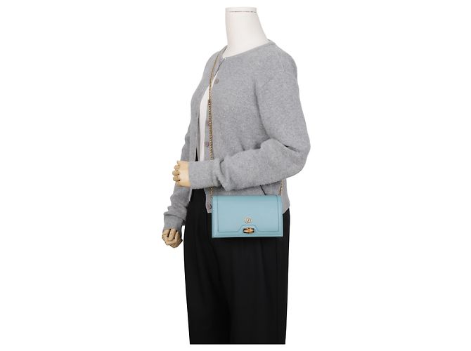 Bamboo Gucci Mini borsa a tracolla in bambù - vista 12