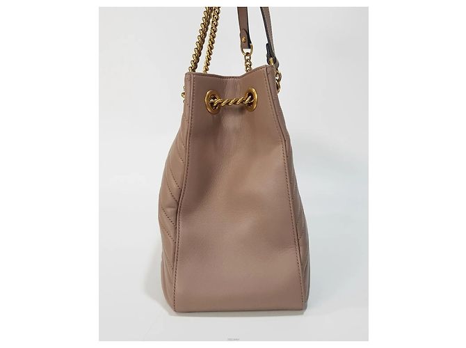 Gucci Gesteppte Schultertasche mit Kette - Ansicht 4