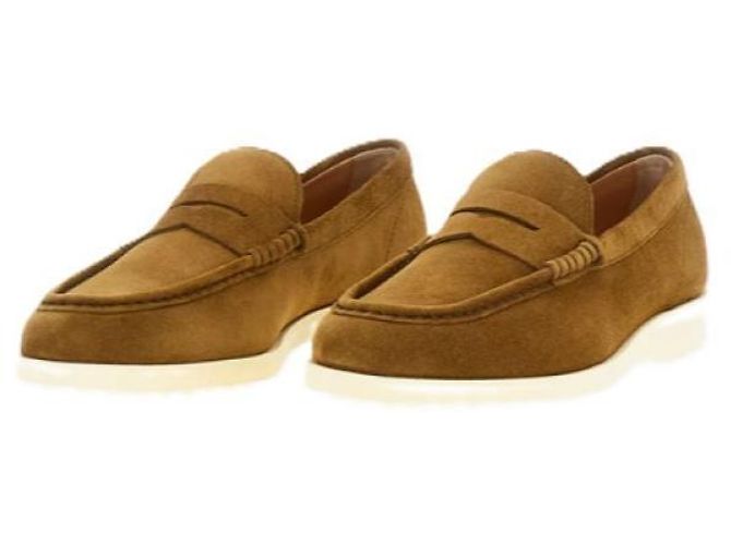 Mocassini Tod's in camoscio multicolore - vista 3