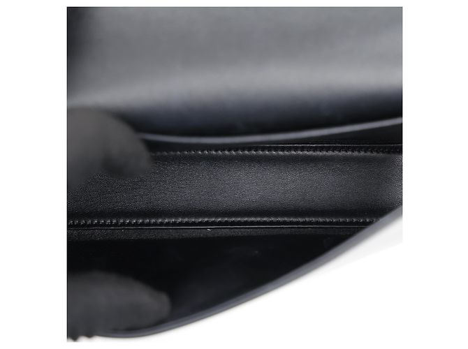 Céline Borsa a tracolla Claude Chain da donna in vitello nero - vista 14