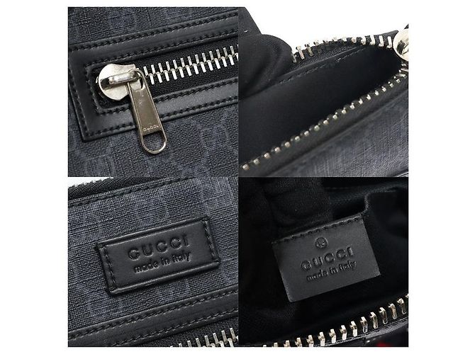 Gucci Borsa a Tracolla Piccola GG Supreme Canvas Web Stripe - vista 7
