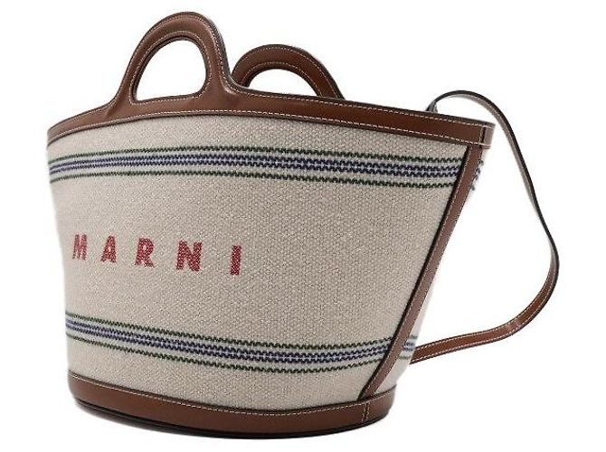 Marni Borsa Tote e Borsa a Tracolla Tropicalia in Tela - vista 2