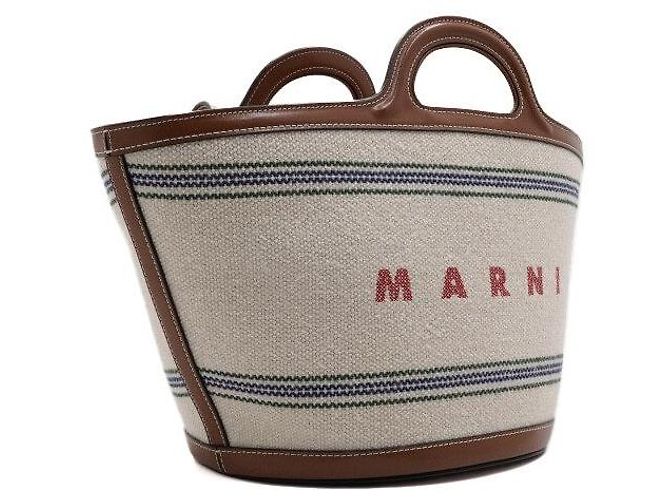 Marni Borsa Tote e Borsa a Tracolla Tropicalia in Tela - vista 3
