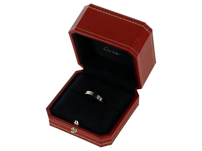 Cartier Anello Love Oro Bianco SM - vista 2