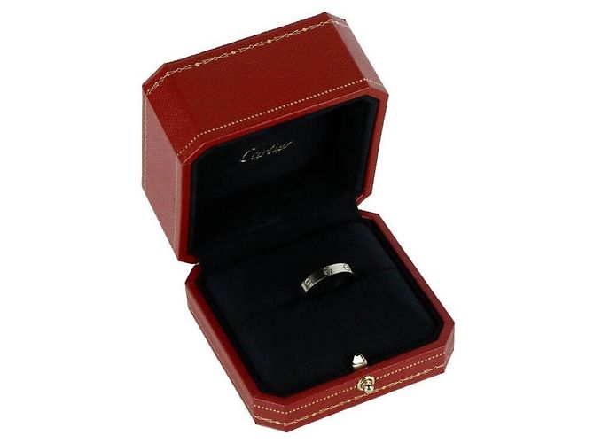 Cartier Anello Love Oro Bianco SM - vista 3