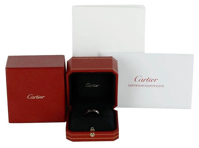 Cartier Anello Love Oro Bianco SM - vista 5